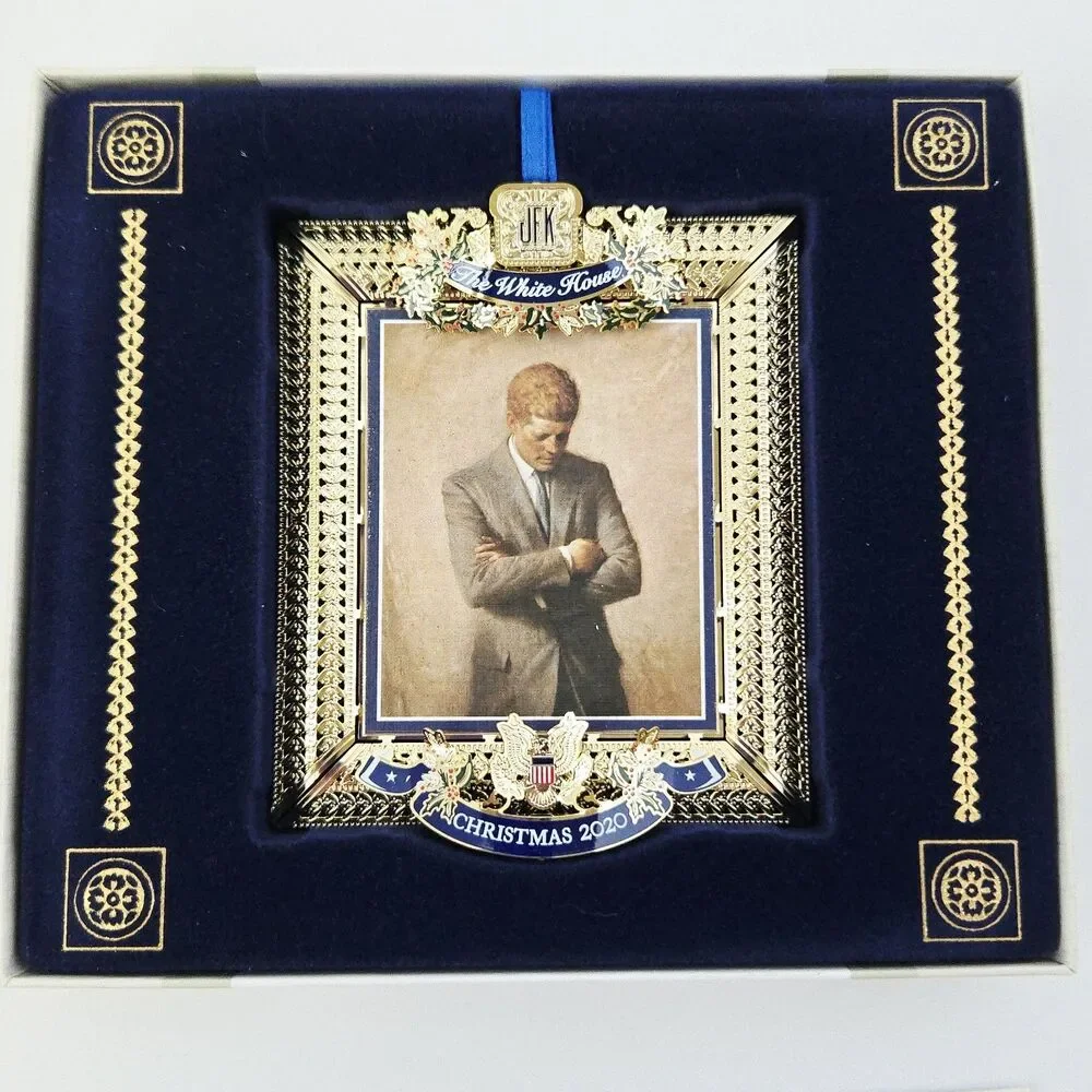 Christmas 2020 The White House Historical Association Ornament w/ Box & Booklet